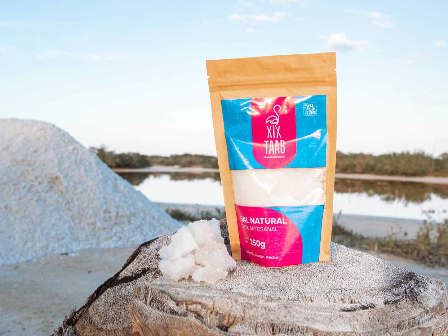 Sal Natural 100% Artesanal - 250 g