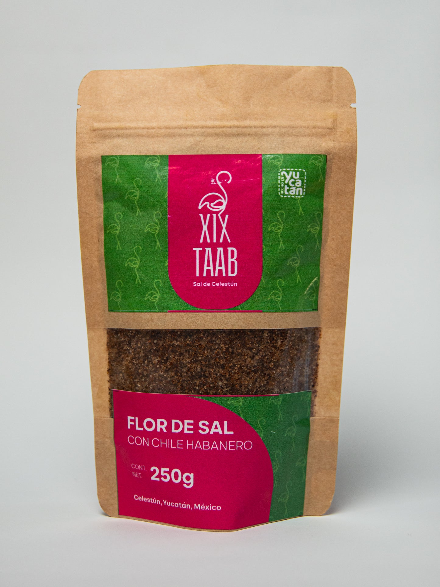 Mezcla de Flor de Sal con Chile Habanero - 250g